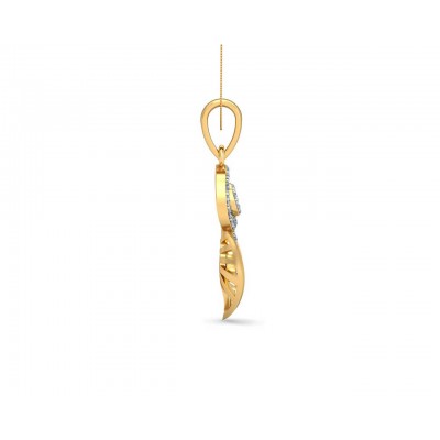 Sama Designer Diamond Pendant in gold